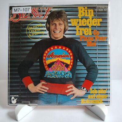Benny   Bin Wieder Frei (Ca Plane Pour Moi), 7'' Vinyl (G/G), Hansa, M7-107