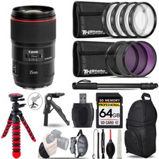 Canon EF 35mm f/1.4L II USM Lens  18-Piece Fieldwork Kit - 64GB