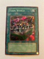 TOON WORLD Yugioh Card, Rare, MRL-076, HOLO. Used