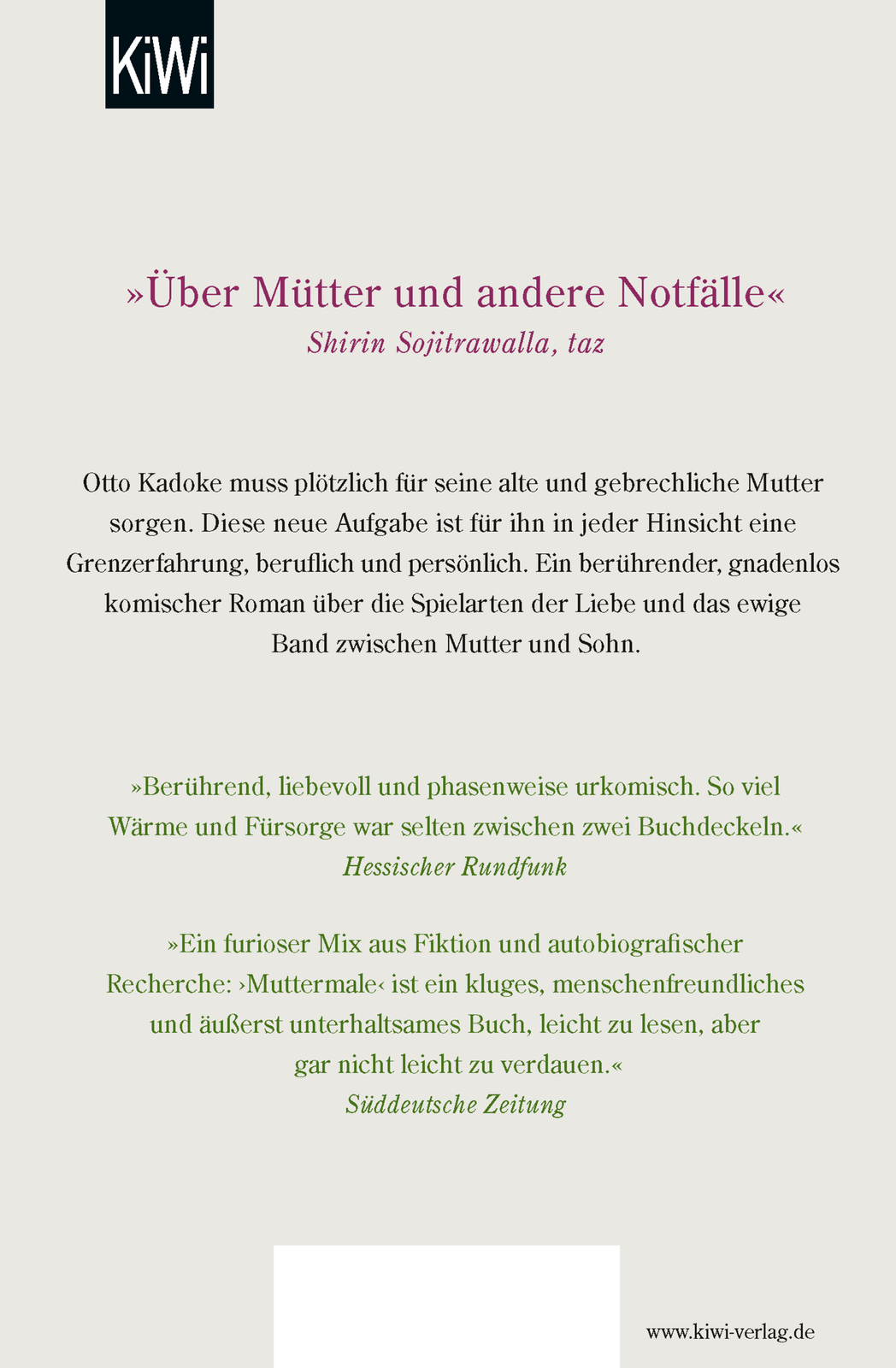 Thumbnail - Muttermale, Arnon Grünberg