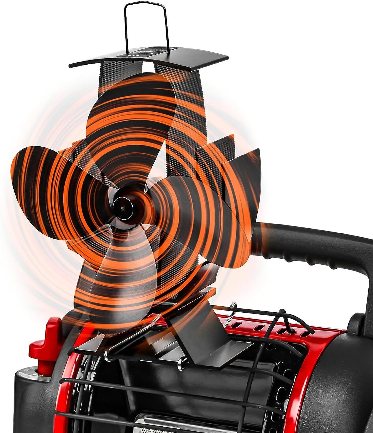 4 Blade Wood Stove Fan Heat Powered for Buddy Heater/Mr. heater/Wood  Burning | eBay