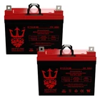 12V 35Ah Pride Mobility Jazzy Select 6 Replacement Battery - 2 Pack