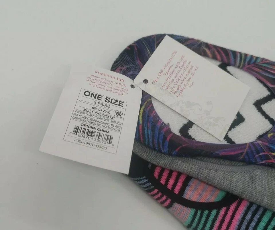 Calcetines forrados Xhilaration para mujer 3 pares de empuñaduras de talón talla única para un ajuste seguro Foto 3 de 4