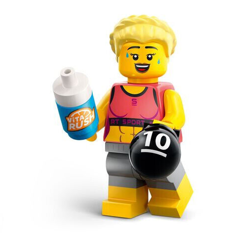SEALED Series 25 Minifigure Fitness Workout Gym 71045 Workout