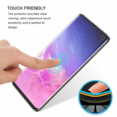 3D Curved Soft TPU Samsung Galaxy S10, S10+, S10e High Definition Displayschutzfolie - Bild 3 von 11