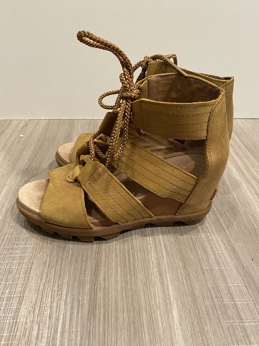 Joanie lace up wedge sandal top