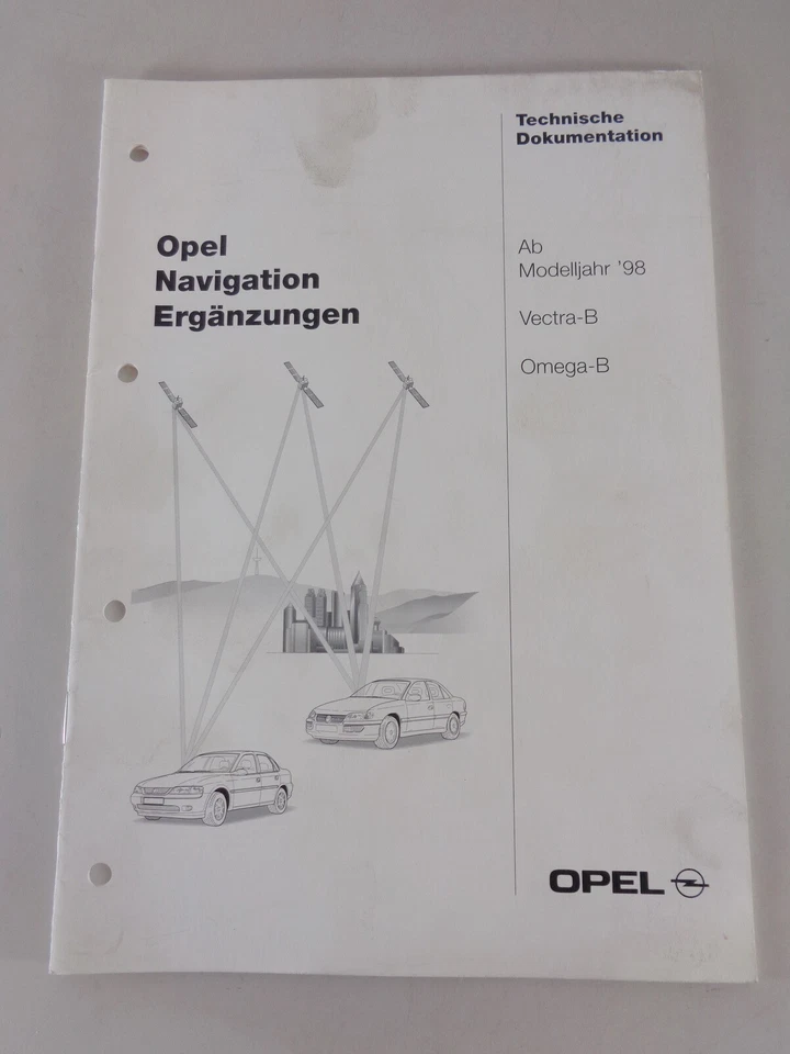 Información Técnica Opel Navegación Para Vectra B Omega B Desde Año Modelo 1997 - Imagen 2 de 2