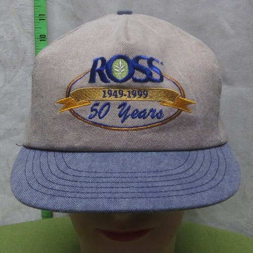 ROSS ENVIRONMENTAL SERVICES baseball cap Industrial Waste snapback hat 1949-1999