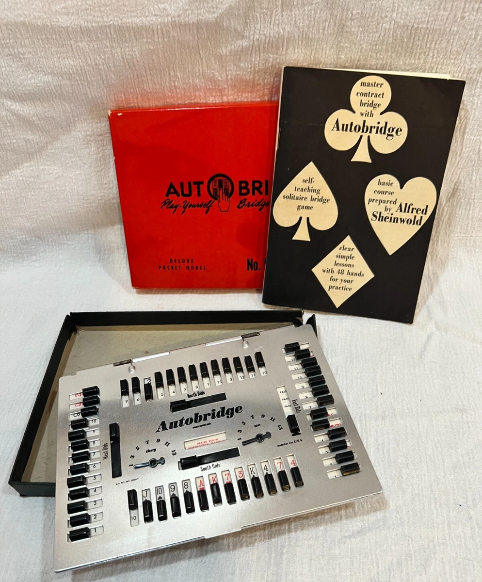 Autobridge Bridge 1 Player Vintage Card Games for sale - eBay