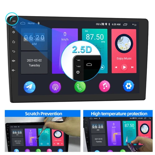 Android 14 Car Stereo Radio For Mercedes Benz M-Class W163 ML350 ML400 1997-05 - Bild 21 von 24