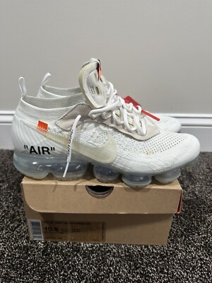 Off-White Virgil x Nike Air VaporMax “Part 2” White Sneaker | eBay