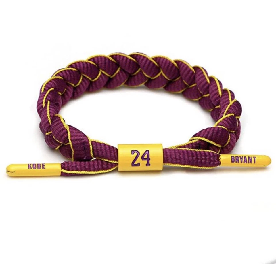 NBA PLAYERS Braided Shoestring Bracelet Durant Curry Lebron Kawhi Jordan Davis - Image 4 of 4