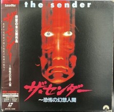 Laserdisc LD - The Sender - Japan Edition W/Obi - SF078-1058