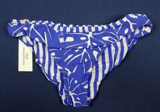 Vineyard Vines Bikini Bottom Blue White Sz L NWT New Reversible Bikini Bottom