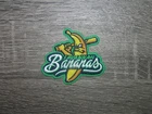 Savannah Bananas Baseball Embroidered Iron On Patch 3" x 2.75"
