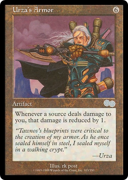 URZA'S ARMOR x1 mtg NM Urza's Saga 1 Unc