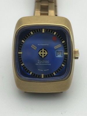 Lady Uhr aut. ZODIAC Astrographic Ref. 343-963 '' Mystery Dial '' - Vintage