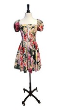 DOLCE & GABBANA - Floral Print Corset Dress - 40