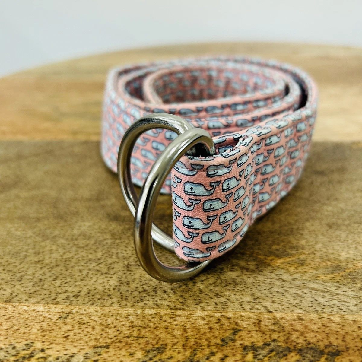 Vineyard Vines Pink Whale-Pattern Belt Vineyard Vines Boys main image 3