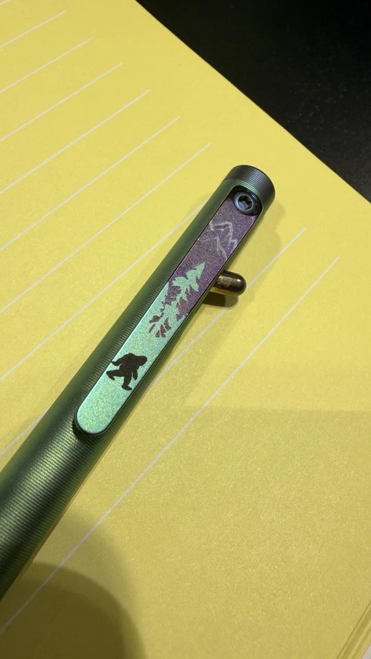 Pluma Interruptor Tactile Turn x Lynch NW Titanio 5,34” - Atrápame si puedes anodizar Foto 3 de 3