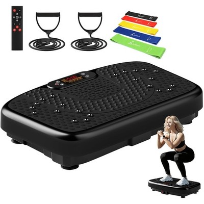 Power Vibrate Stand Shake Board - 10 Min Whole Body Workout & Metabolism Booster