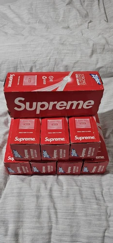 EN MAIN 8 boîtes de sacs Supreme Ziploc (boîte de 30 pièces) 100% AUTHENTIQUE NEUF
