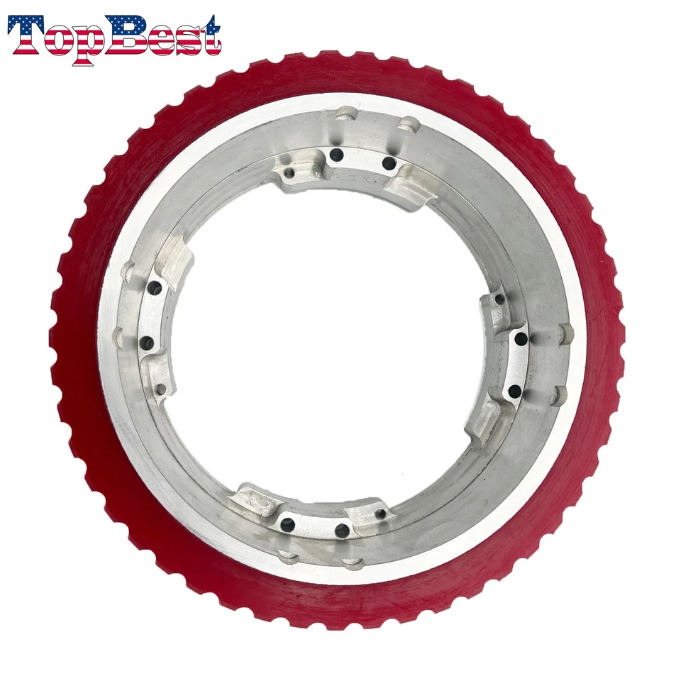 Front Wheel for Tennant B10 EZ 6100 7080 7100 T7 Rider Sweeper Scrubber 391259 - Image 2 of 4