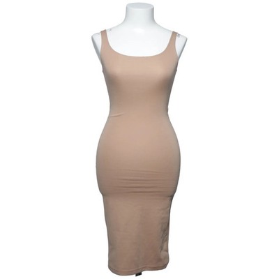 Zara, Kleid, Größe: S, Beige, Einfarbig, Damen #JEd
