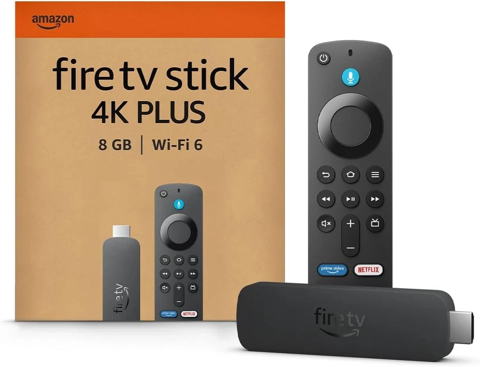 Amazon Fire TV Stick 4K PLUS | Generation | Wi-Fi 6 Dolby Vision/Atmos