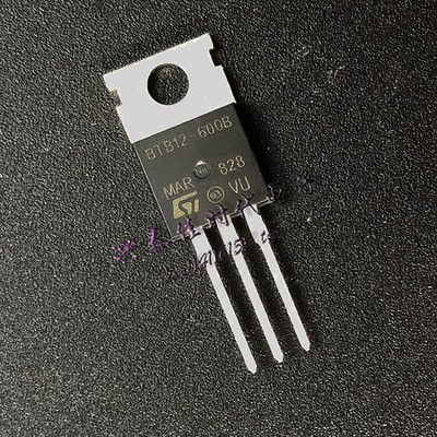 10PCS BTB12-600B 12A/600V TO220 triac