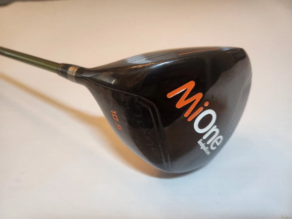 Lind MiOne Black 460cc Driver 10.5 LEFT HANDED Green Forgan SL 58-L Shaft - Image 2 of 4