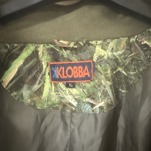 Klobba Mens Camou Bamboo Camouflage Tactical Outwear Full Zip Jacket XL (SN) - Picture 11 of 24