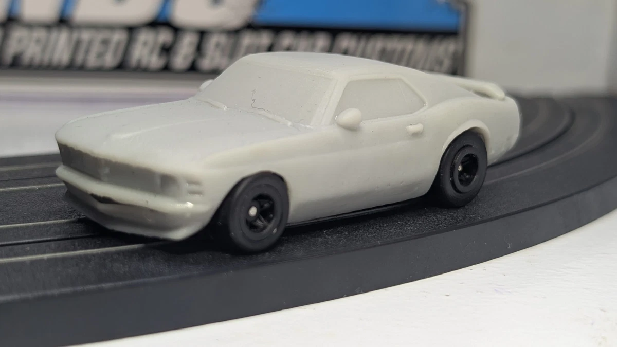 AFX Slot Car 3d Printed Body 70 Ford Mustang Boss 302 suit Bulldog 1.6
