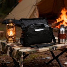 Speaker Bag Organizer Compact Portable Carrying Bag Waterproof with Strap