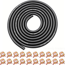 14 Fuel Line Hose 10ft 20 Hose Clamps For Lawn Mower Atv Rubber Fuel Line