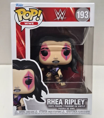 RHEA RIPLEY - WWE WWF Funko POP! #193 Collectible Vinyl Figure NEW / MINOR WEAR