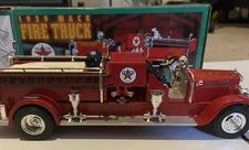 1929 Mack Texaco Fire Truck Die-Cast Bank – Ertl Collector Series #15 – Vintage