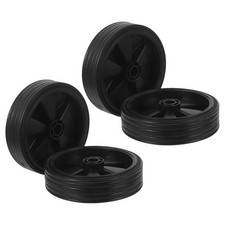 4Pcs Air Compressor Replacement Wheels: Quiet No Noise Caster Wheels with