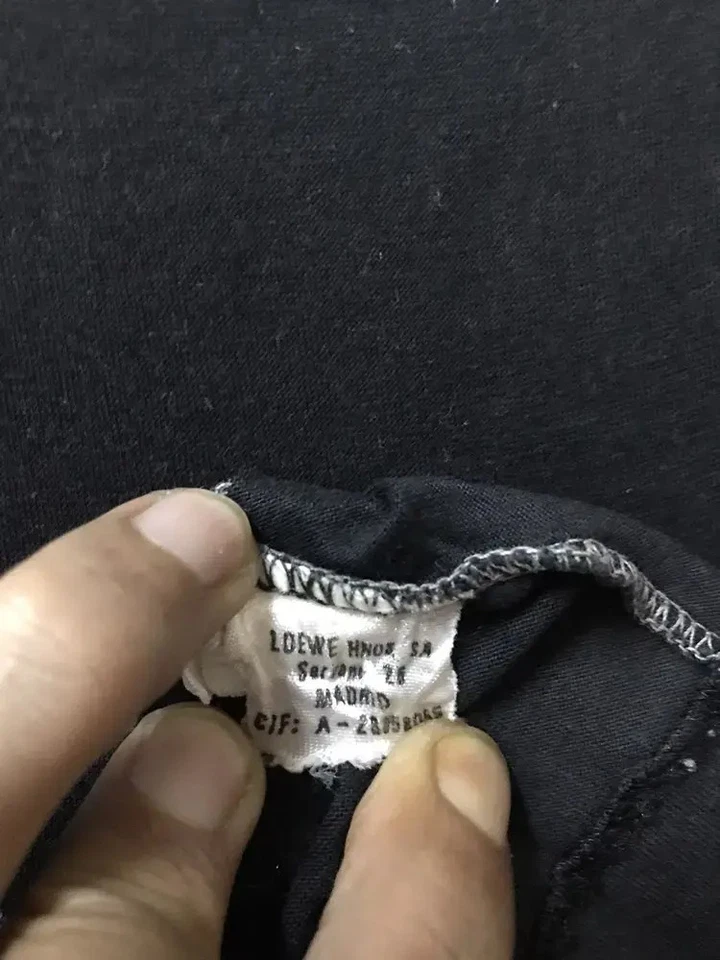 Vintage Loewe Anagram Single Stitch Tshirts - Image 4 of 4