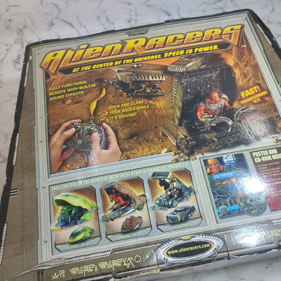 Alien Racers GNARL 2004 Fast Transforming R/C Radio Control BRAND NEW IN BOX - Image 3 of 4