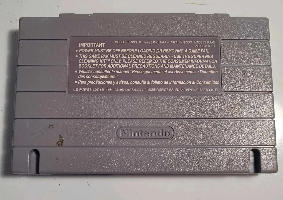 Bubsy in Claws Encounters of the Furred Kind (Super Nintendo, 1993) Untested - Image 2 of 4