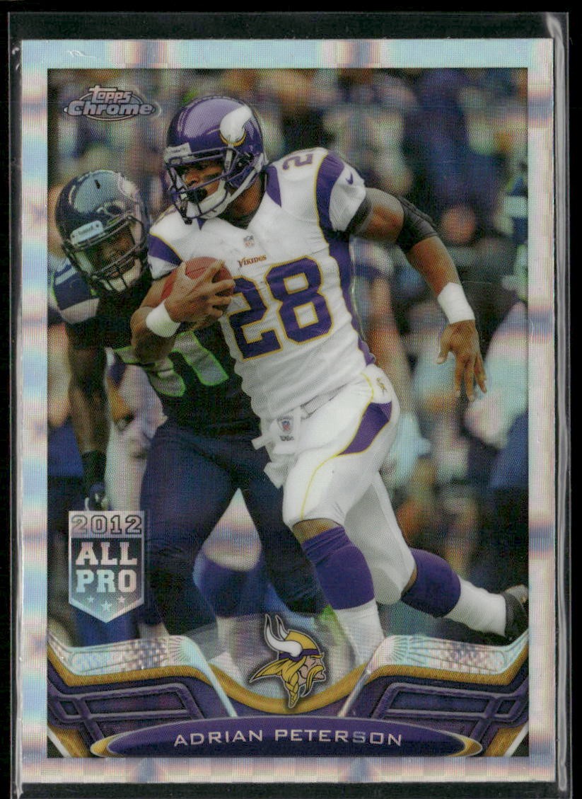 2013 Topps Chrome #100 Adrian Peterson Refractors