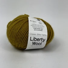 Classic Elite Yarns Liberty Wool Washable Light Worsted DK Green 7881 Knit DIY