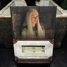 2024 HOUSE OF THE DRAGON S1 RELIC CARD | RC25 | PRINCESS RHAENYRA TARGARYEN