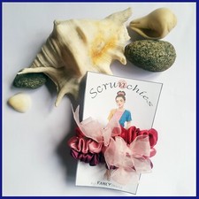 3Pcs Women Girls Kids Satin Scrunchies Hair Ties