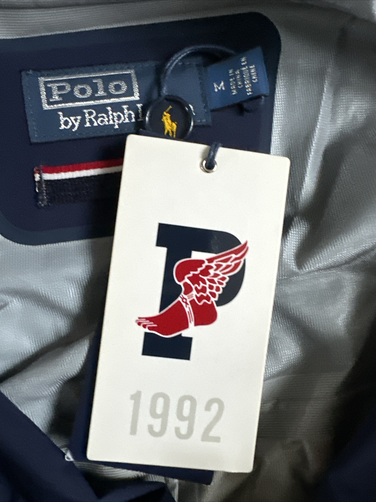 NWT 1992 POLO by Ralph Lauren STADIUM Collection | Marsh Coat | Size M image 6