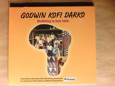 CD / GODWIN KOFI DARKO / NOTHING IS TOO LATE / NEUF SOUS CELLO