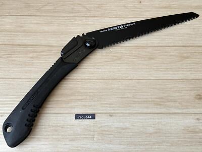 TAJIMA GK-A210FB Folding Saw 210mm Fluorine black coating Two-step blade angle