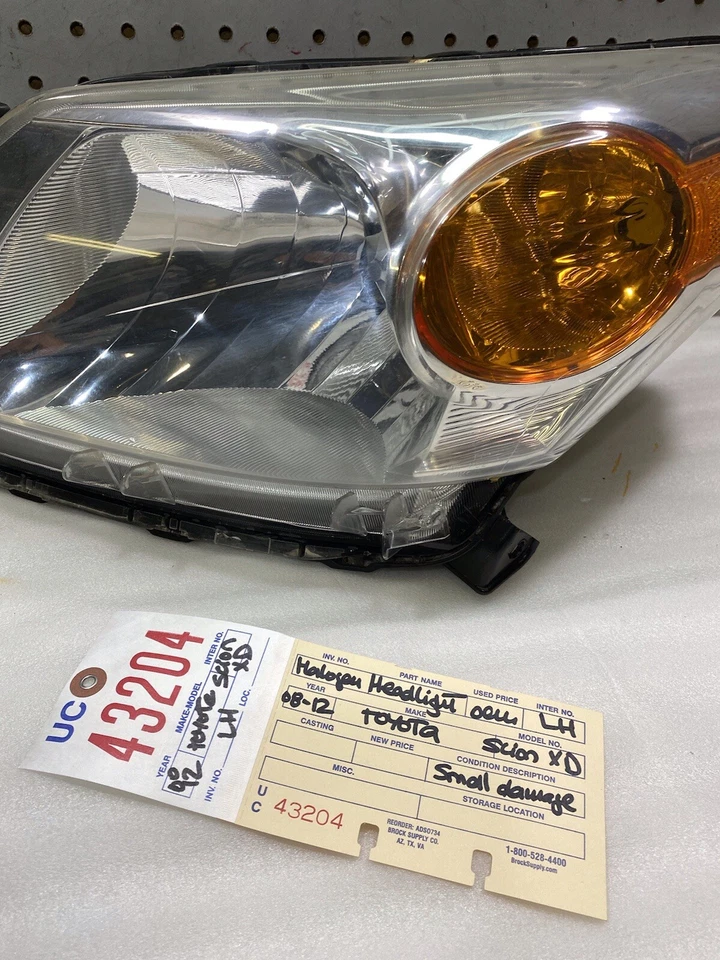 Faro lateral izquierdo Toyota Scion XD 2008 2009 2010 2011 2012 OEM Foto 2 de 4