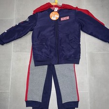 Members Mark Boys Game On 4 Pc Everyday Outfits Set Jacket, Shirt, 2 Pants, Sz 6